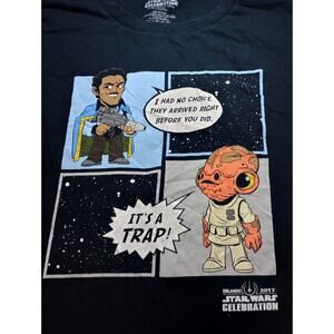 Star Wars Celebration T Shirt Men's Size XXL